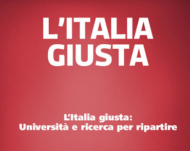italia giusta universita e ricerca