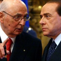 Napolitano e Berlusconi